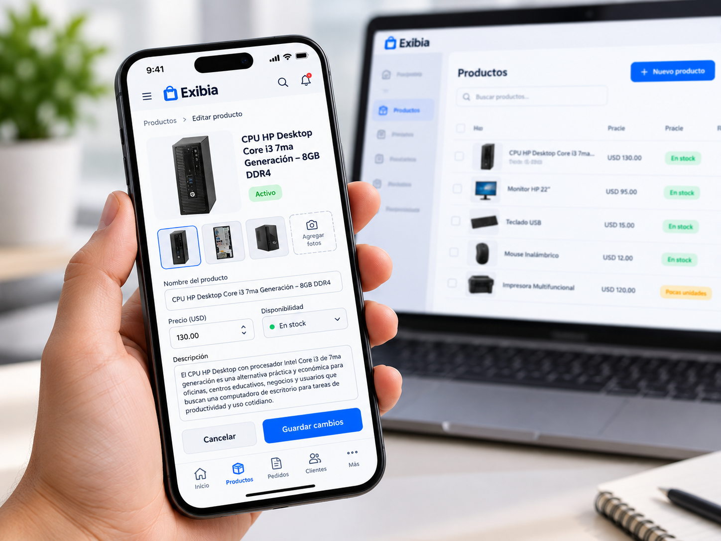 Exibia — Digital Catalog Platform